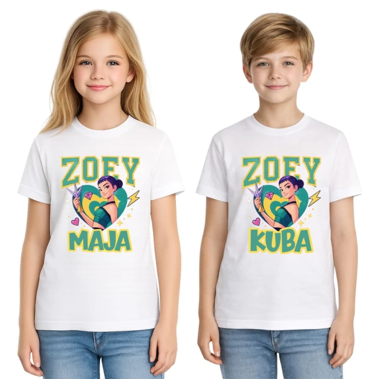 Koszulka personalizowana z imieniem HUNTRIX ZOEY.jpg