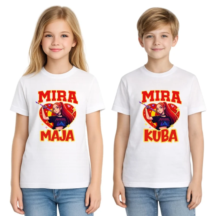 Koszulka personalizowana z imieniem HUNTRIX MIRA.jpg