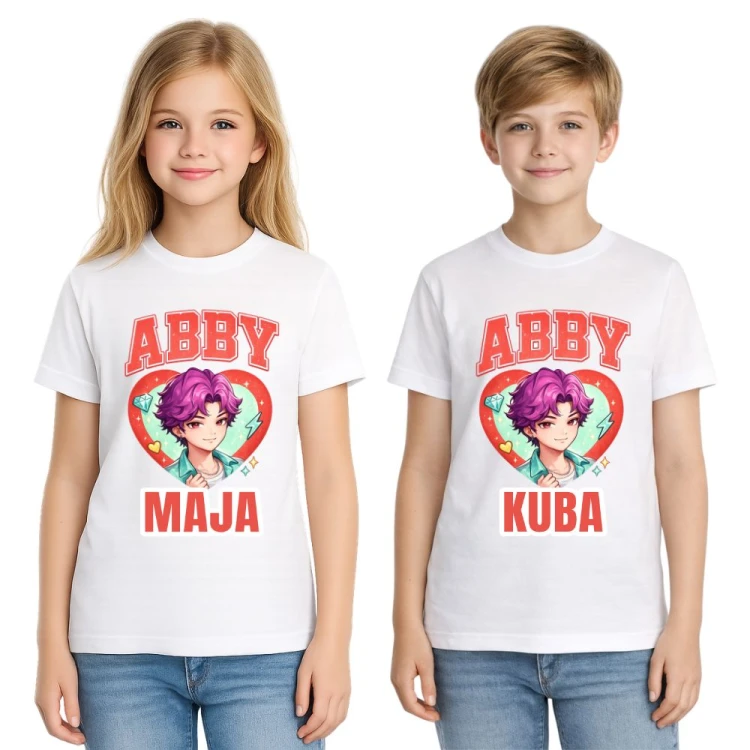 Koszulka personalizowana z imieniem SAJA BOYS ABBY.jpg
