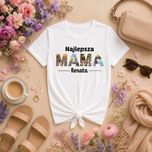 Prezent na dzień mamy - Koszulka ze zdjęciem i imieniem mamy.jpg
