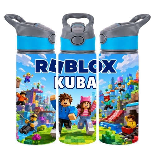 Bidon dla dziecka ROBLOX z imieniem do szkoły