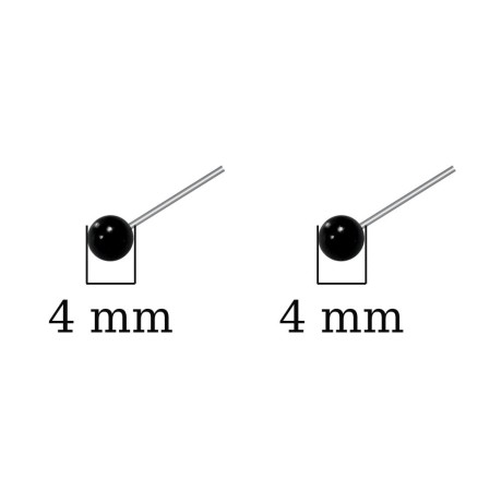 Przejdź do produktu Oczy czarne do filcowania 4mm 10 szt