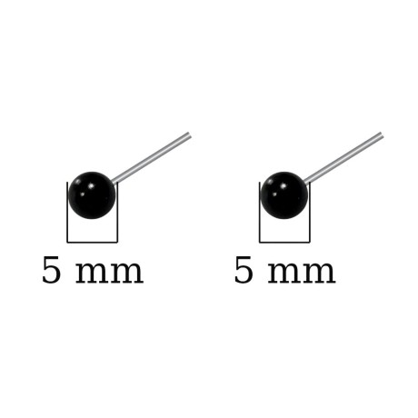 Przejdź do produktu Oczy czarne do filcowania 5mm 10 szt