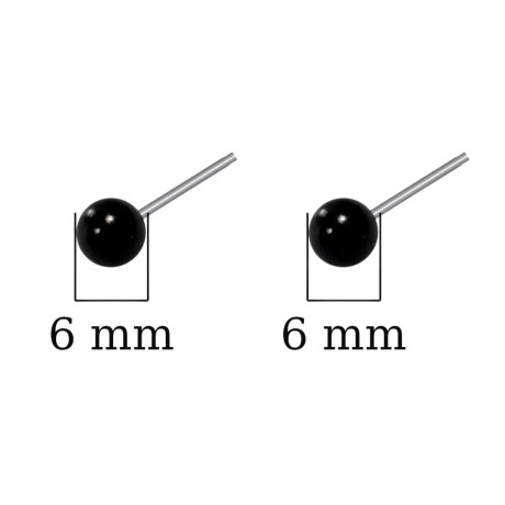 Przejdź do produktu Oczy czarne do filcowania 6mm 10 szt